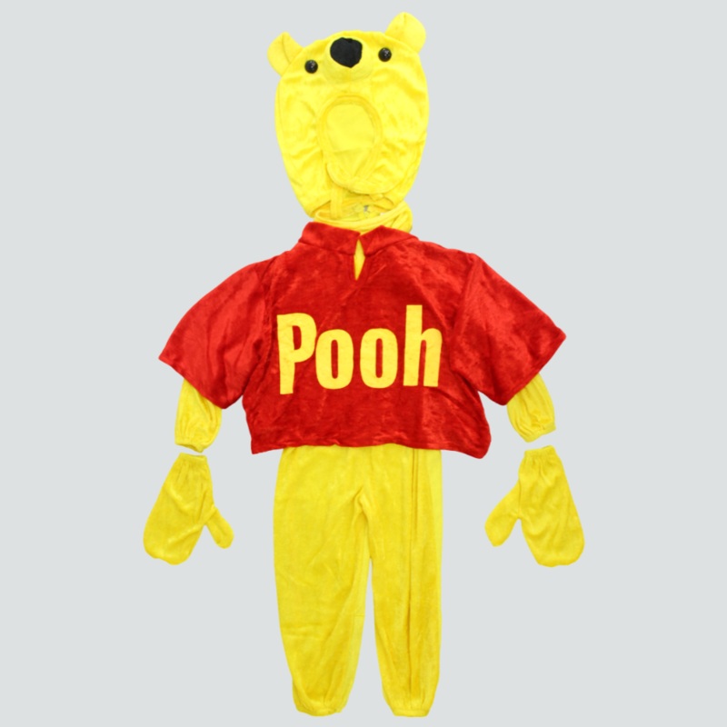 Winnie The Pooh Costume|S (3Y-5Y)|M (5Y-7Y)|L (7Y-9Y)