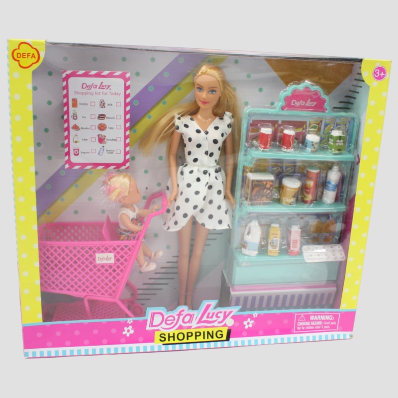 Defa Lucy Mother & Daughter Supermarket Playset