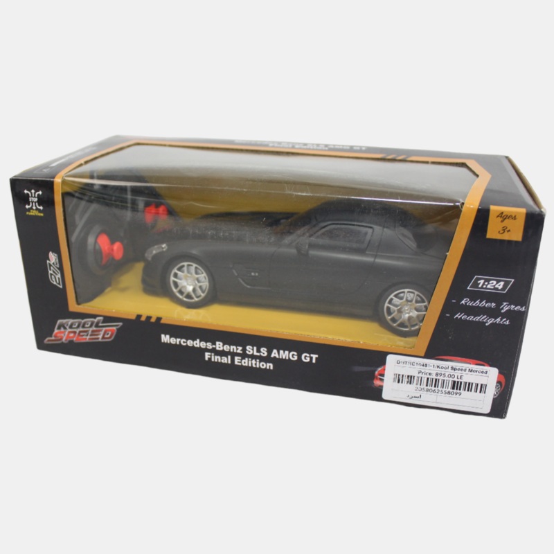 Kool Speed RC Car Mercedes-Benz SLS AMG Final Edition  (Black)