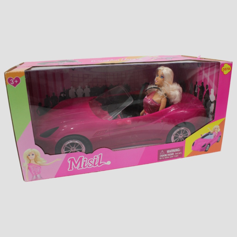 Misil Doll with Convertible Car