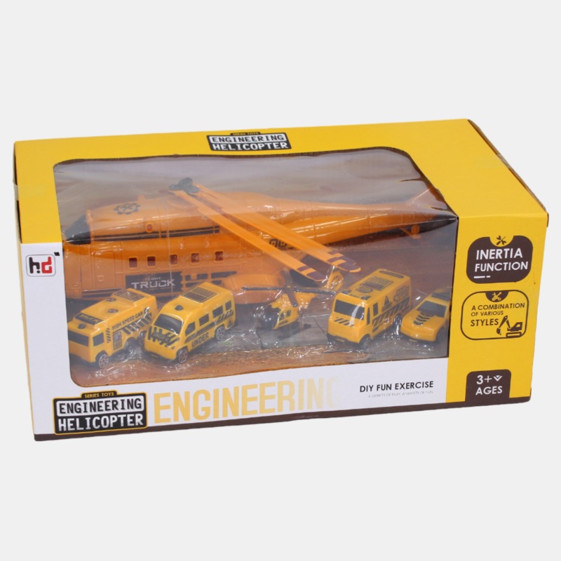 Engineering Helicopter Play Set  High-Flying Fun
