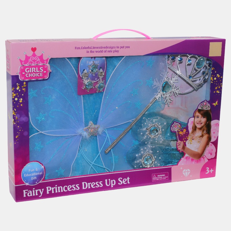 Fairy Princess Dress-Up Set with Accessories