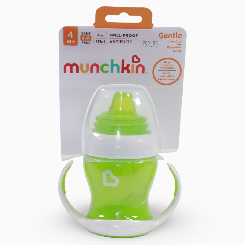 Munchkin Gentle Transition Cup 4 oz - Green 4 months +