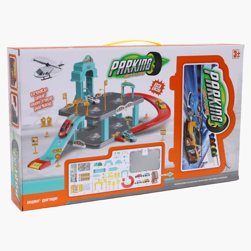 Parking City Life  Create Your Own Race Track Playset