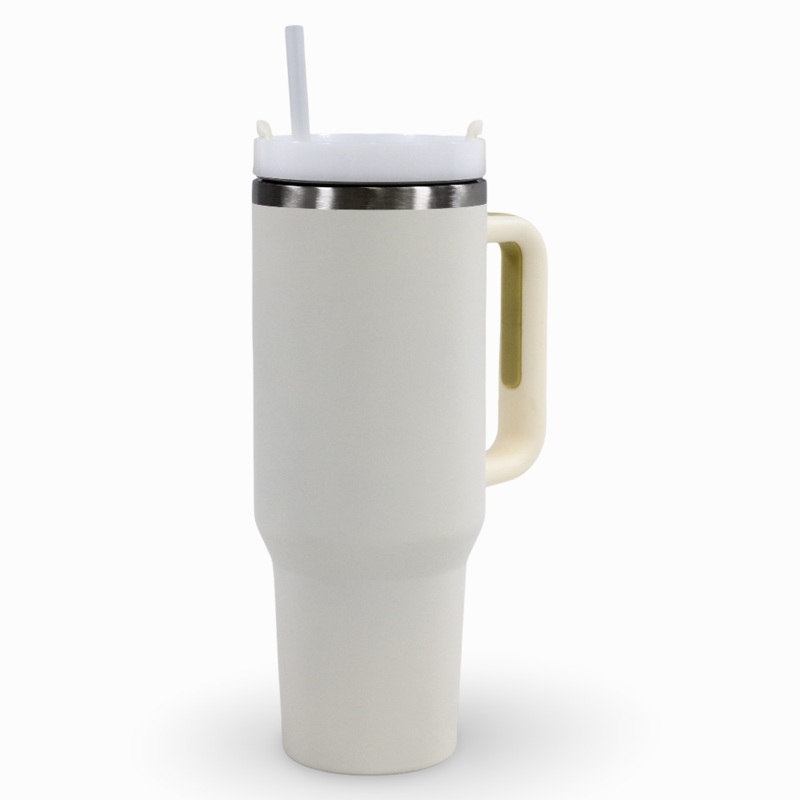 Straw Mug  Off-white