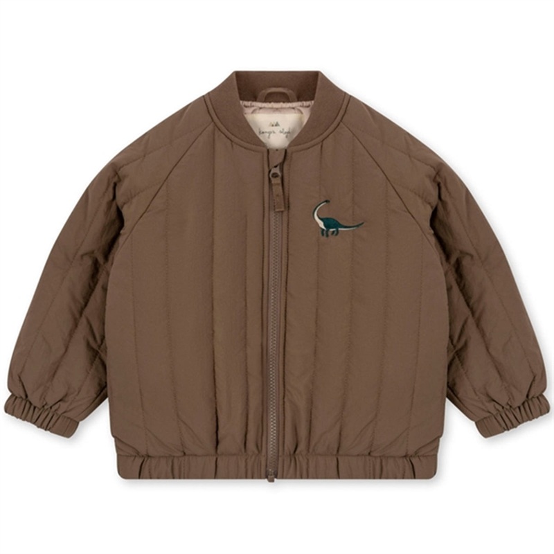 Konges Sljd Juno Sequin Bomber Jacket Shitake