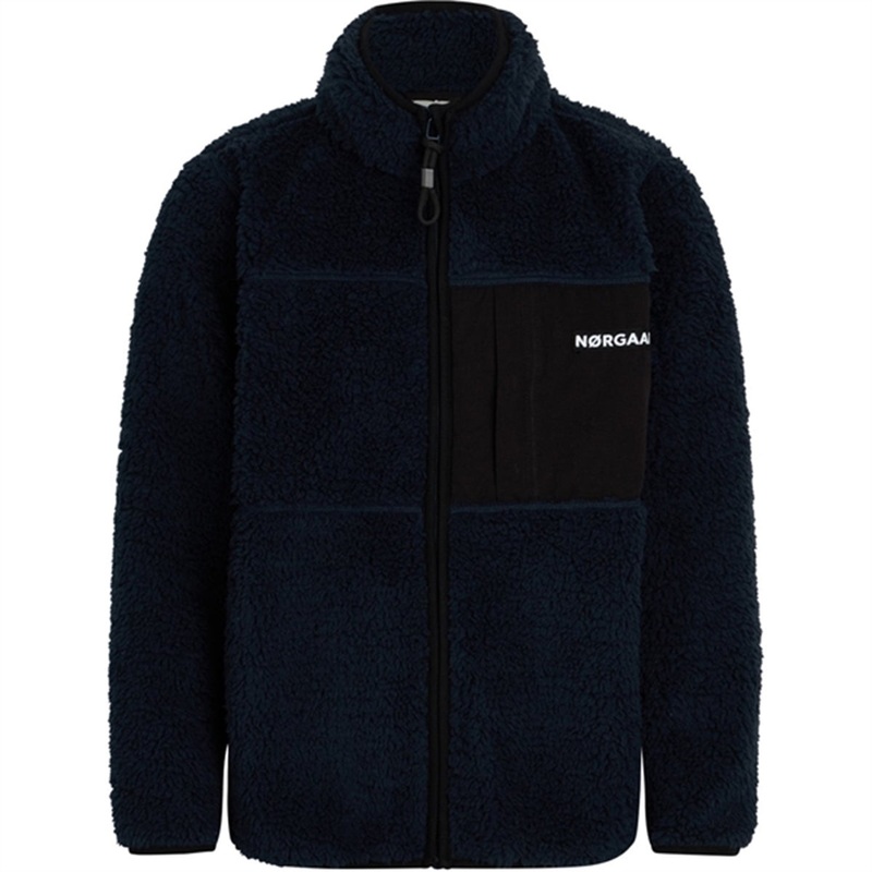 Mads Nrgaard Teddy Fleece Jeffo Jacket Sky Captain