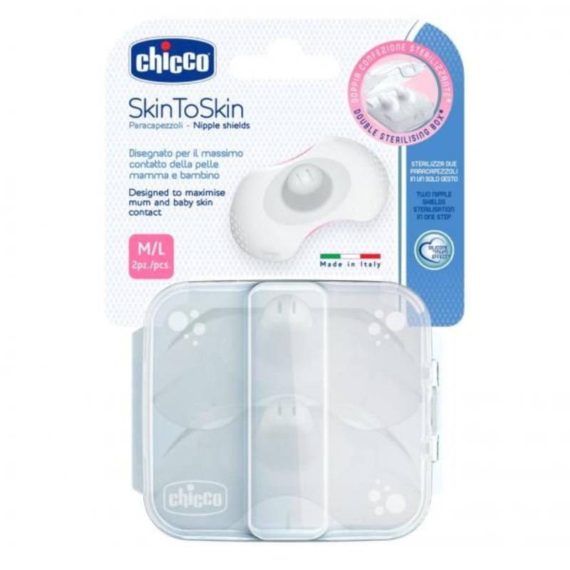 Silicone Nipple Shields M/L  Transparent