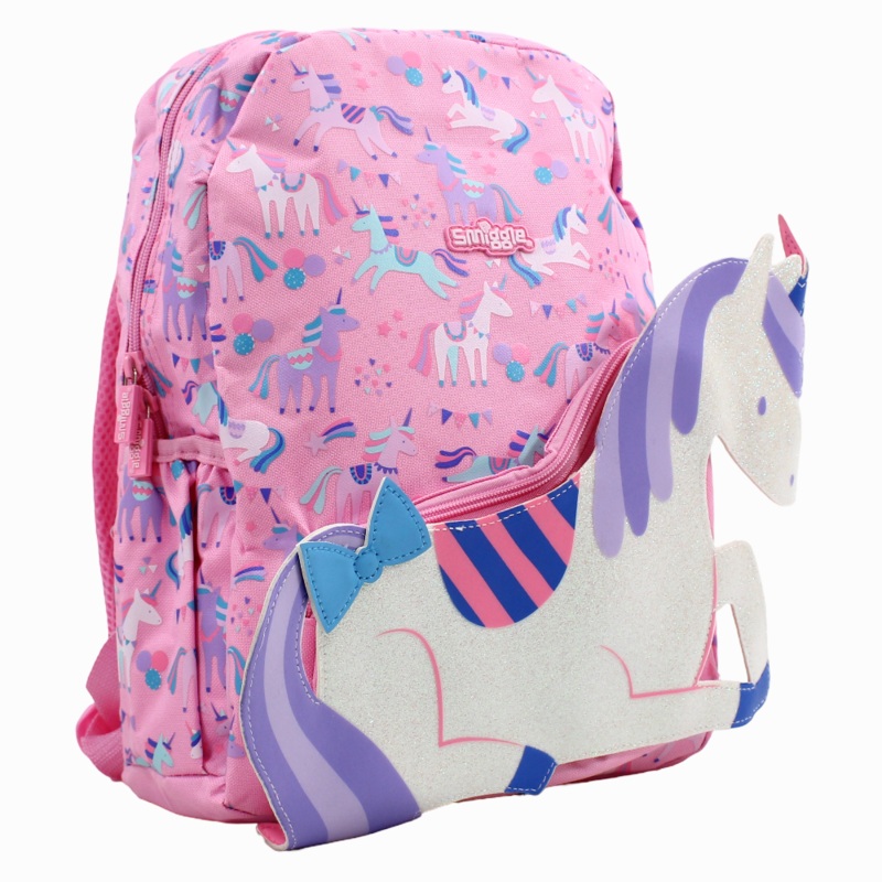Smiggle Unicorn Junior Backpack  15 Inches