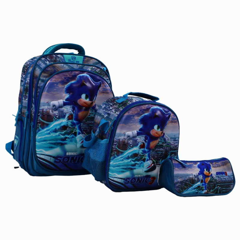 Sonic the Hedgehog School Set  16 Inches