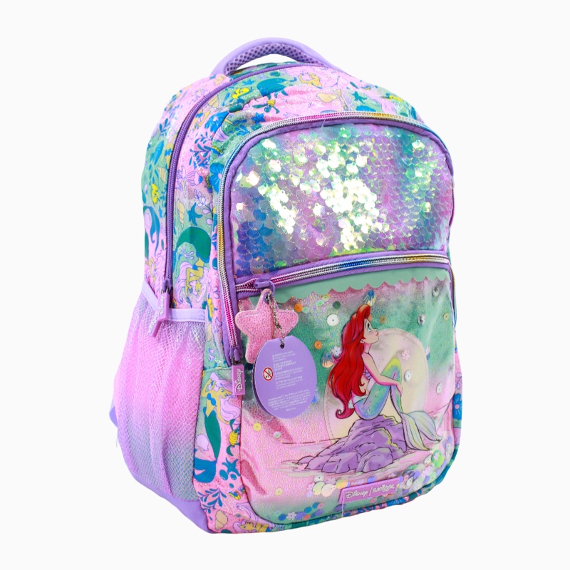 The Little Mermaid Backpack - Lilac (17 Inches)