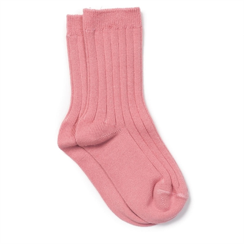 BONTON Pink Socks Rib|23-26|27-30|31-34|35-37