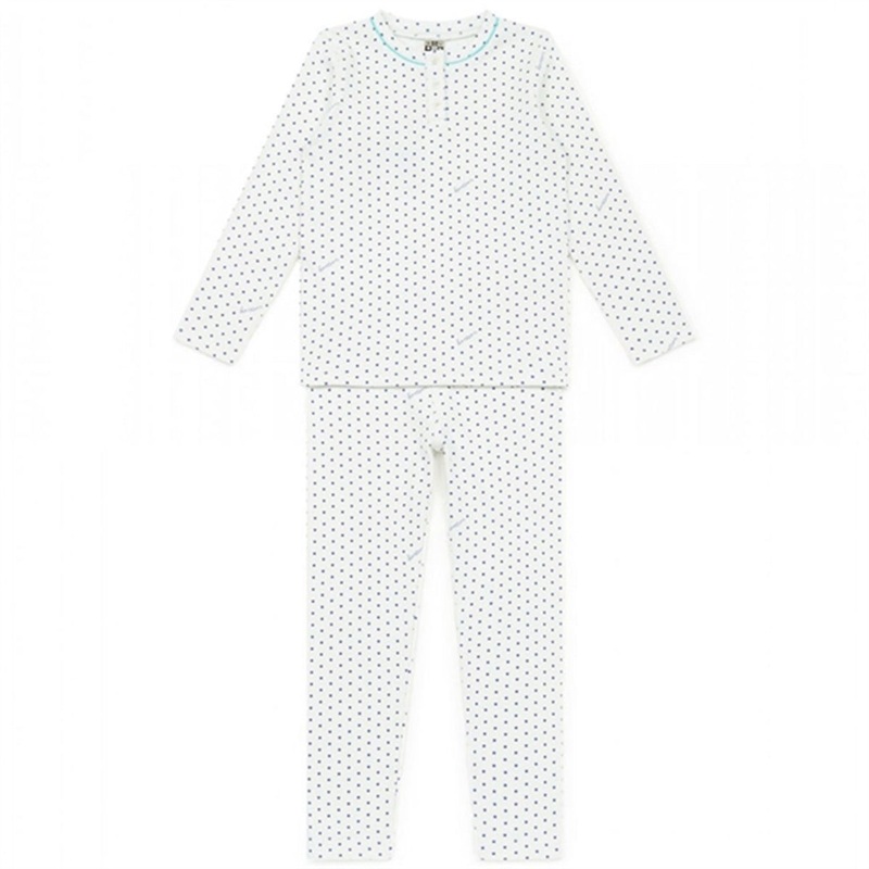 BONTON Semi Blue King Semitudor Pyjamas