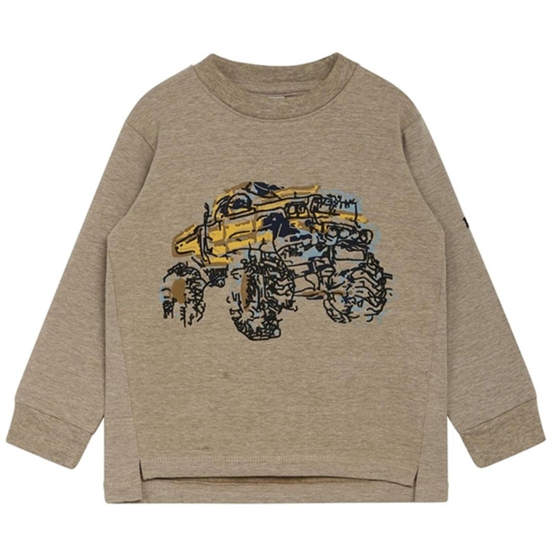 Hust \u0026 Claire Mini Deer Brown Melange Stanley Sweatshirt