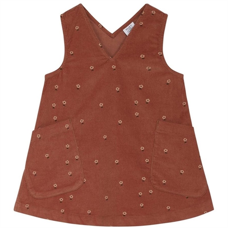 Hust \u0026 Claire Mini Red Clay Kida Dress
