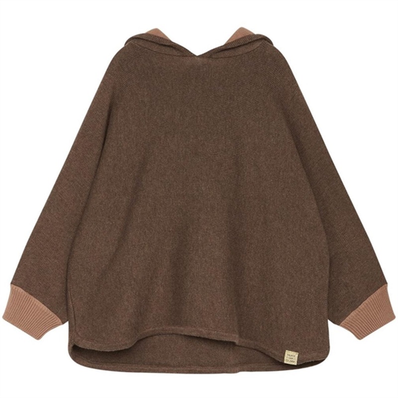 Hust \u0026 Claire Mini Toffee Melange Poppy Poncho