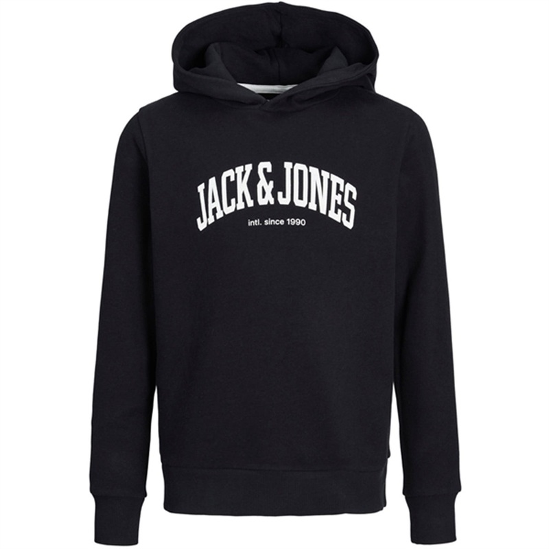 Jack \u0026 Jones Junior Black Josh Sweat Hoodie