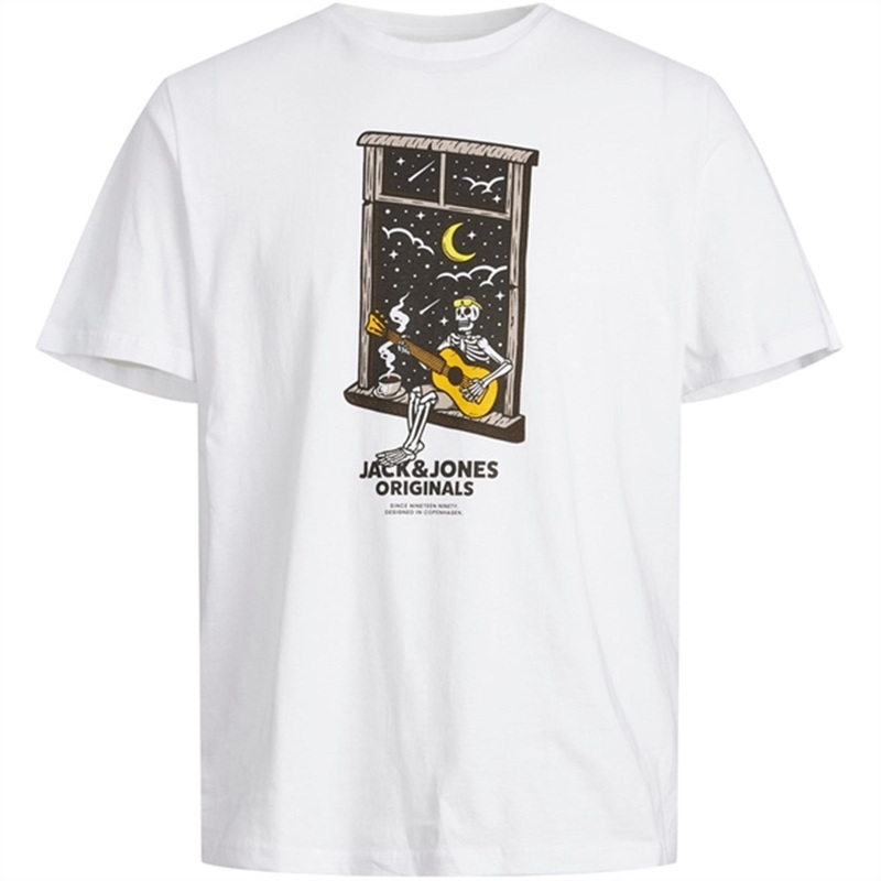 Jack \u0026 Jones Junior Bright White Afterlife T-Shirt