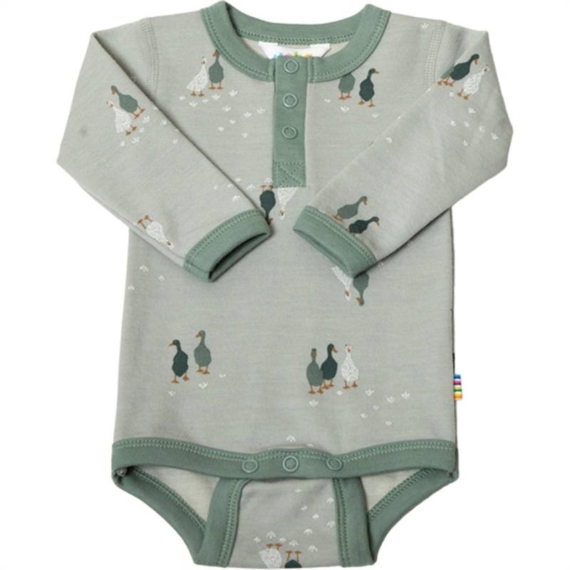Joha Wool\/Cotton Mint AOP Body
