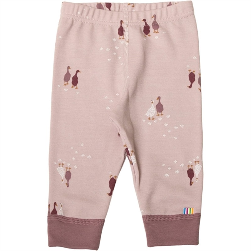 Joha Wool\/Cotton Rose AOP Leggings
