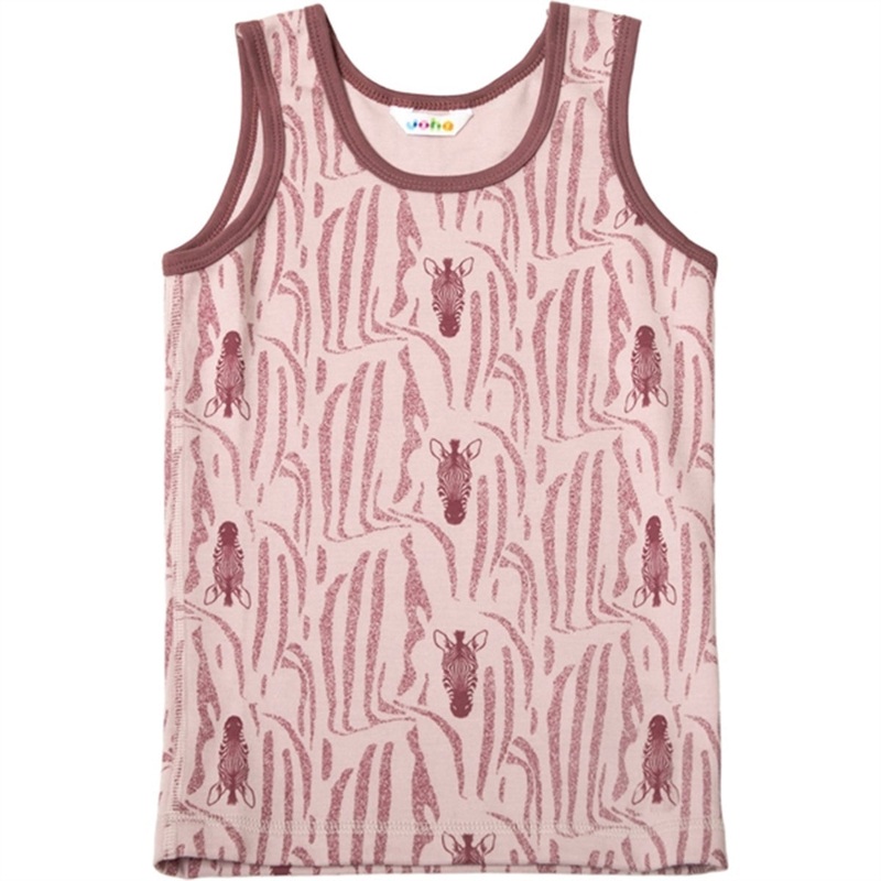 Joha Wool\/Cotton Rose AOP Undershirt