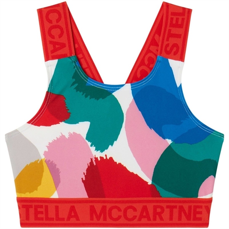 Stella McCartney Ivory\/Colourful Top