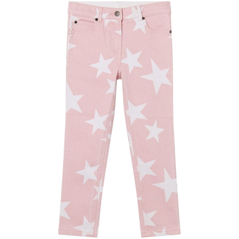 Stella McCartney Rosa\/Bianco Pants