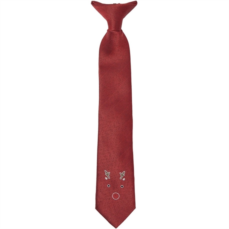 Name it Jester Red Odeer Tie|S-M|M/L