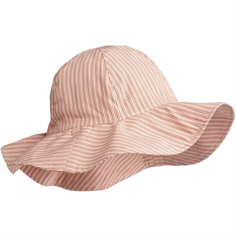 Liewood Amelia SUn Hat Y\/D Stripe Tuscany Rose Creme De La Creme
