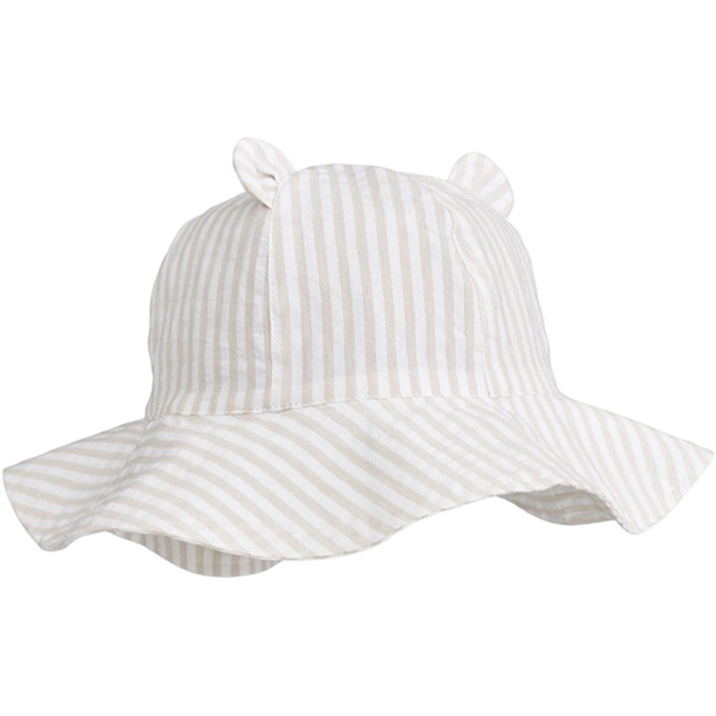 Liewood Amelia Sun Hat Y\/D Stripes Crisp White Sandy