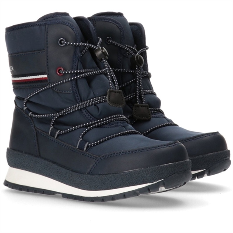 Tommy Hilfiger Snow Boot Blue\/Red\/White
