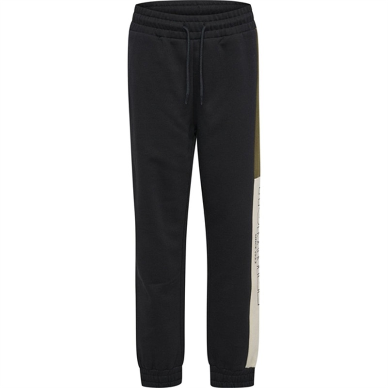 Hummel Black Bran Pants|104|110|116|122|128|134|140|146|152