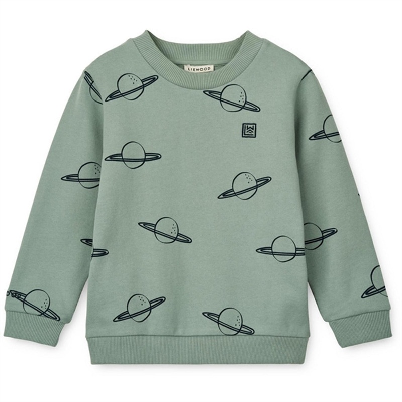 Liewood Planets\/Peppermint Thora Printed Sweatshirt