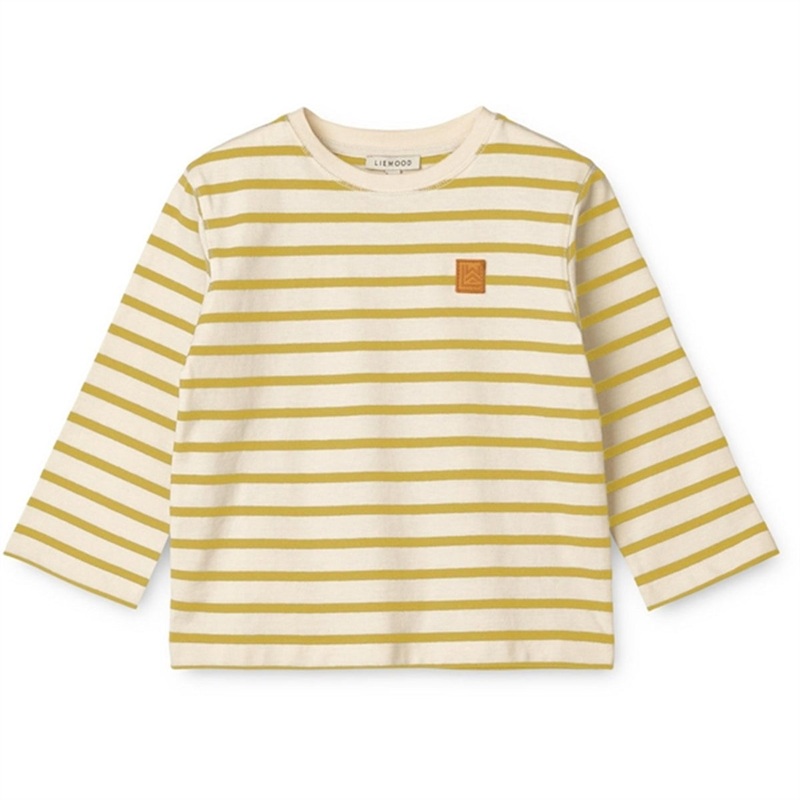 Liewood Y\/D Stripe Creme De La Creme\/Crispy Corn Ullrik Stripe Blouse