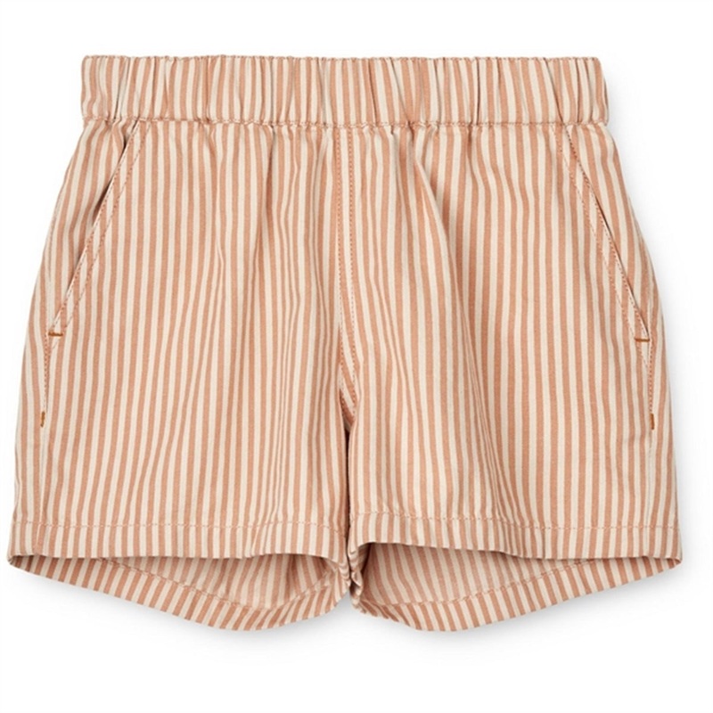 Liewood Y\/D Stripe Tuscany Rose\/Sandy Ayo Stripe Shorts