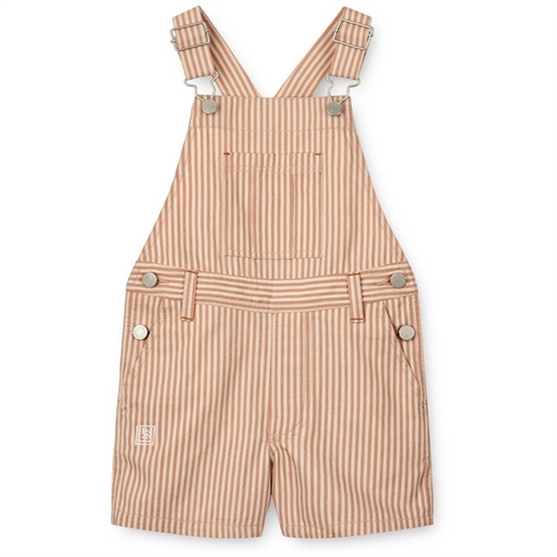 Liewood Y\/D Stripe Tuscany Rose\/Sandy Venedict Stripe Overall