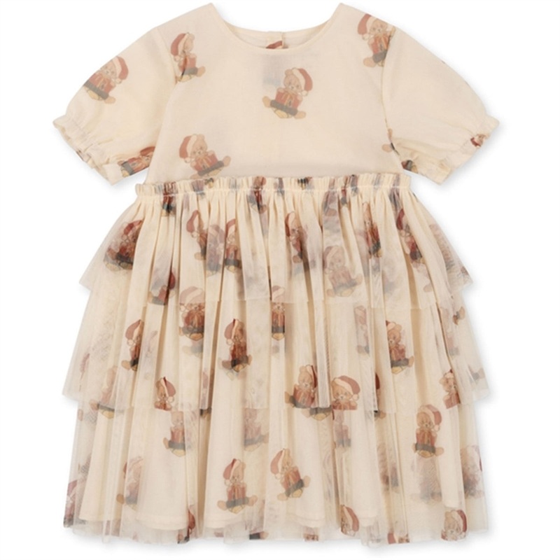 Konges Sljd Christmas Teddy Pow Dress