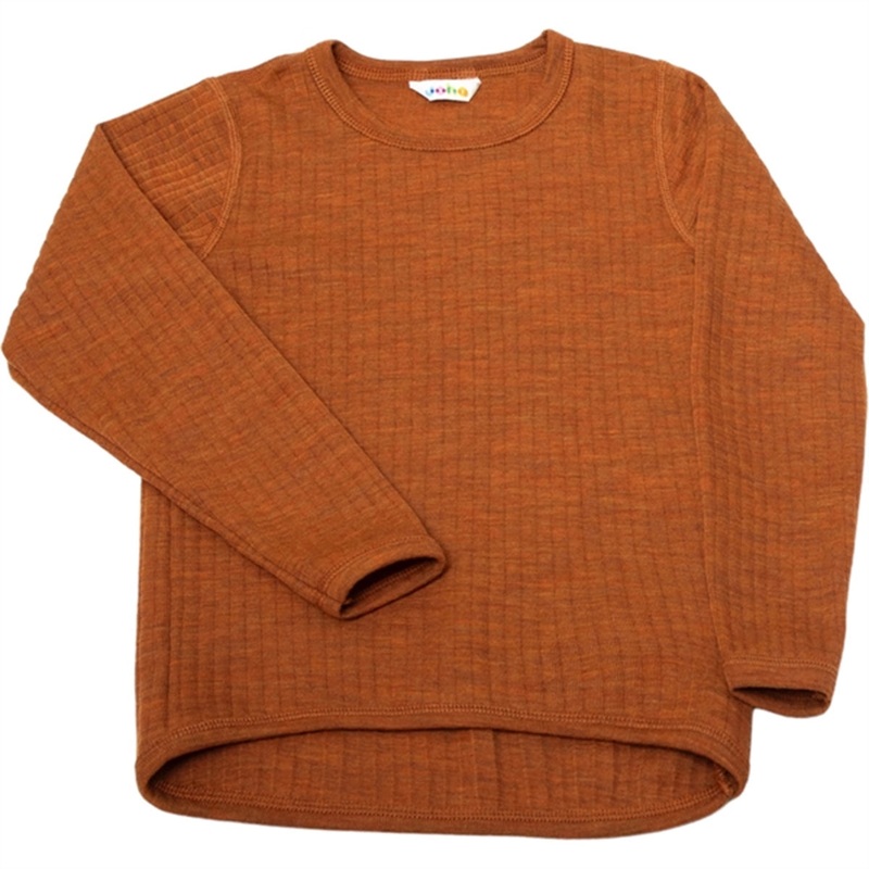 Joha Wool Orange Blouse Basic|70|80|90|100|110|120|130|140