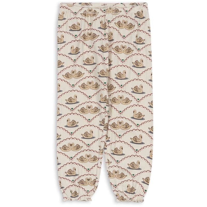 Konges Sljd Swan Chleo Pants|0-1 m|3 m|6 m|9 m|12 m|18 m|2 y|3 y|4 y|5-6 y|7-8 y|9-10 y