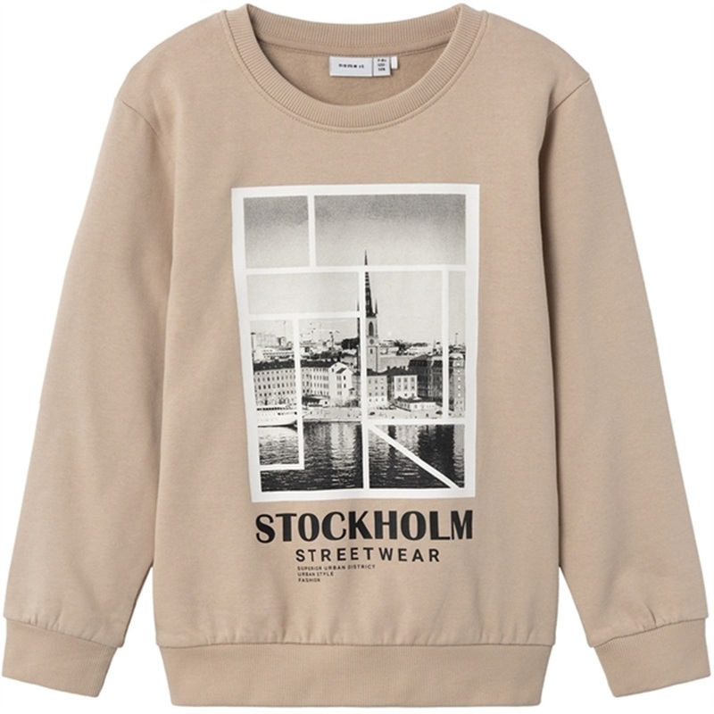 Name it Oxford Tan Stobias Sweatshirt
