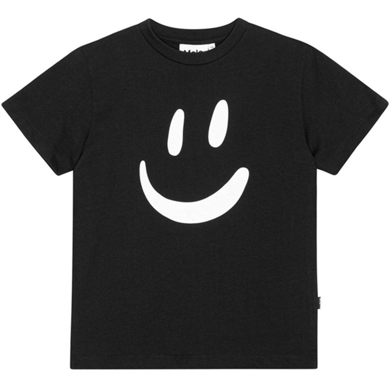Molo Black Roxo T-Shirt|2 y|3 y|4 y|5 y|6 y|7 y|8 y|10 y|12 y