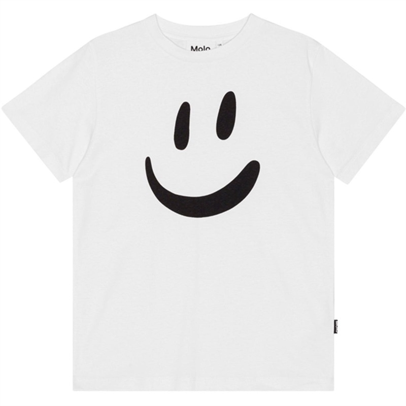 Molo White Roxo T-Shirt|2 y|3 y|4 y|5 y|6 y|7 y|8 y|10 y|12 y