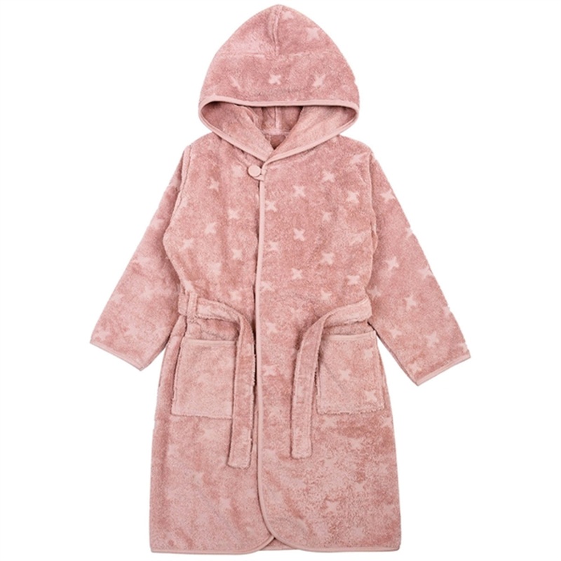 Msli Bathrobe Rose Sugar|116-122|128-134|140