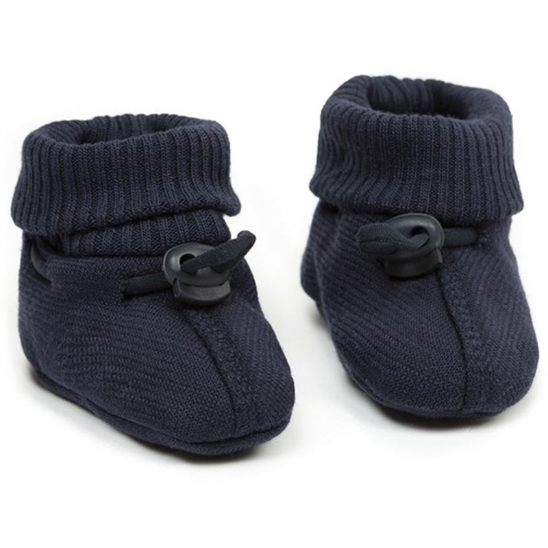 Smallstuff Wool Booties Navy|56-62|68-74|80-86|92-98