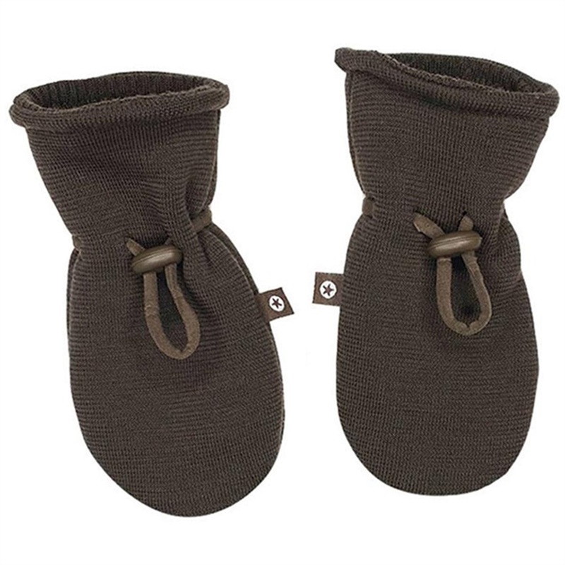 Smallstuff Wool Mittens Brown|56-62|68-74|80-86|92-98