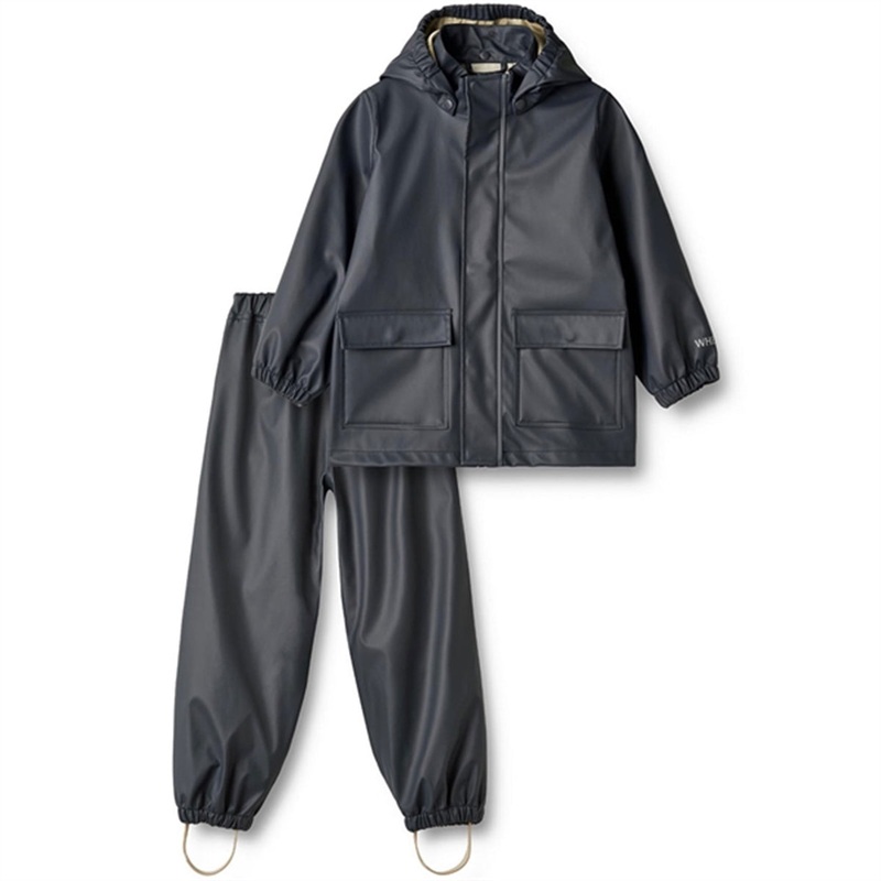 Wheat Rainwear Set Ola Ink|3 y|4 y|5 y|6 y|7 y|8 y|10 y|12 y