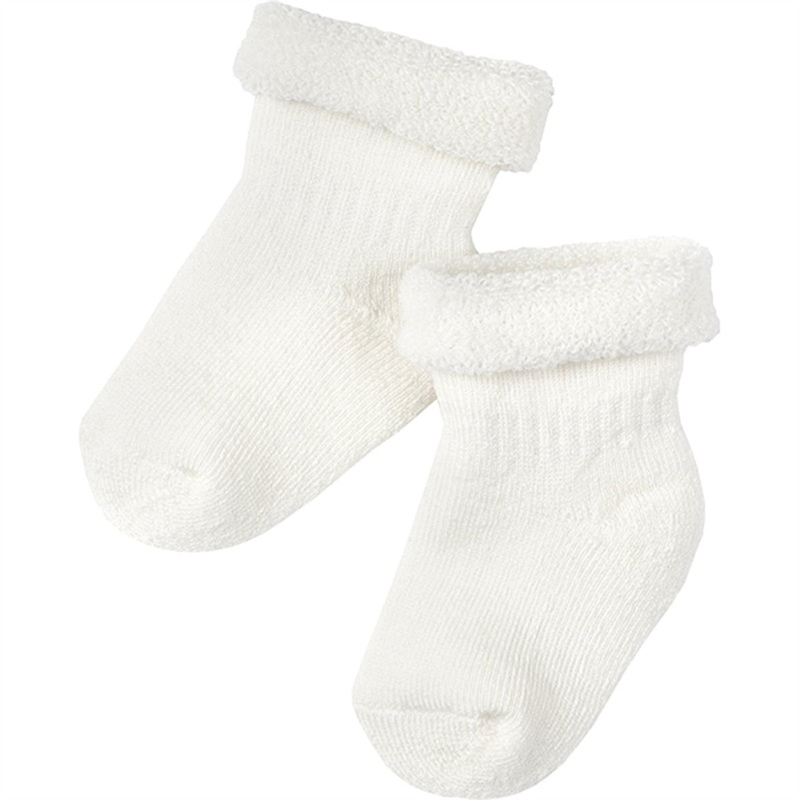 Lillelam Wool Socks White|20-22|23-26