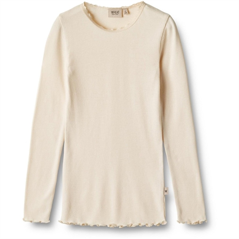 Wheat Cream Rib Blouse Reese|3 y|4 y|5 y|6 y|7 y|8 y|10 y