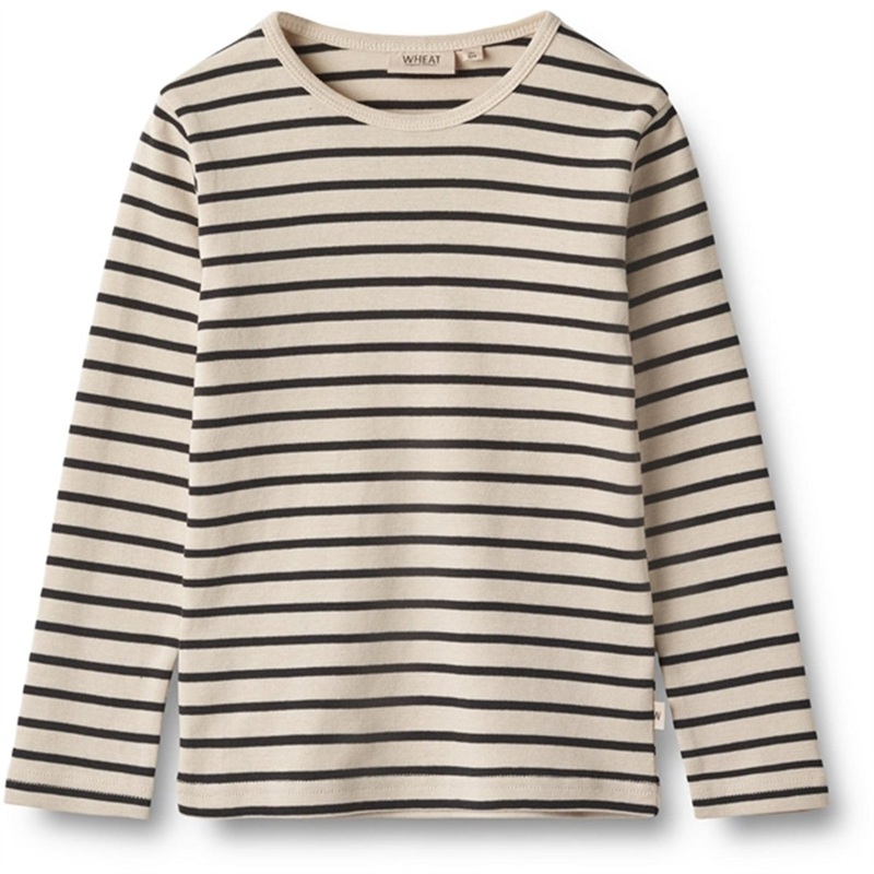 Wheat Navy Stripe Blouse Stig|3 y|4 y|5 y|6 y|7 y|8 y|10 y