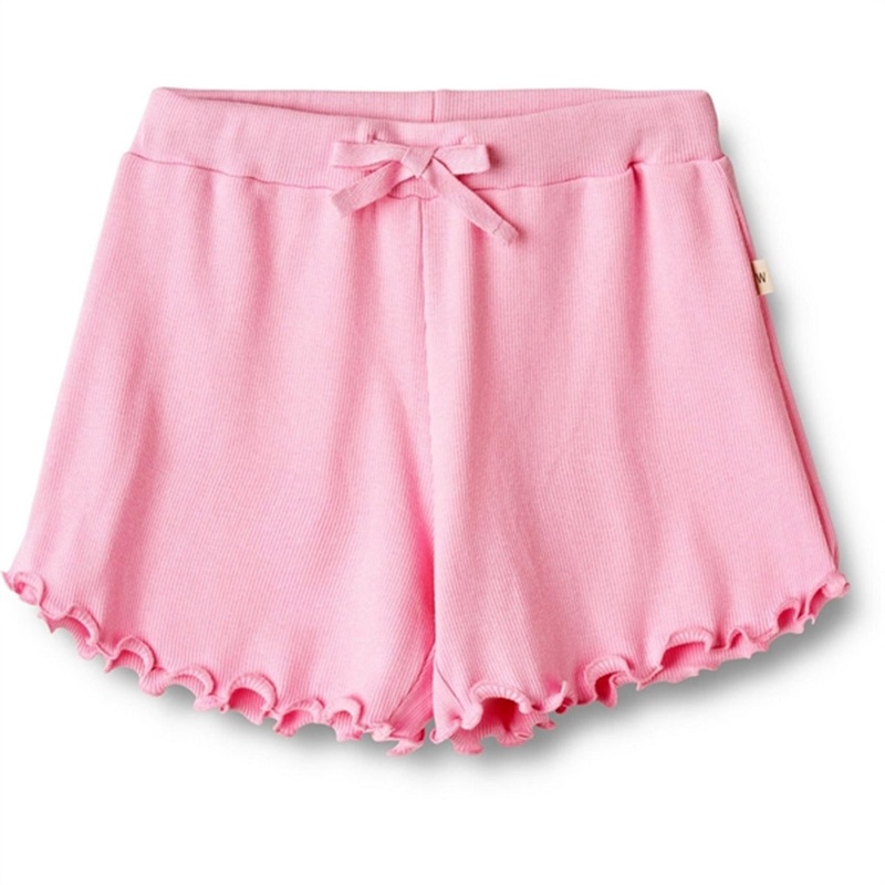 Wheat Pink Rib Shorts Gertrud|3 y|4 y|5 y|6 y|7 y|8 y|10 y